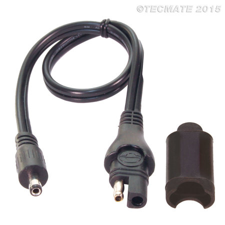 Tecmate Optimate O67 adapter SAE naar DC 2,5mm