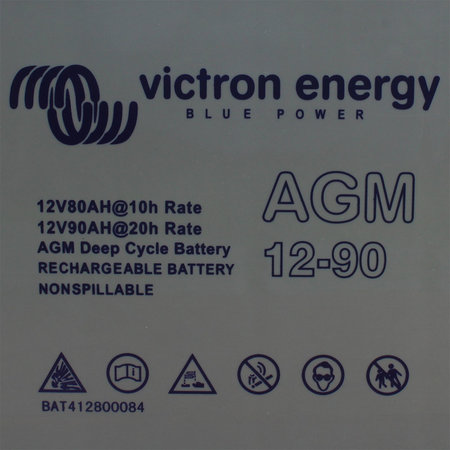 Victron AGM 12V/90Ah Deep Cycle Accu/ Batterij