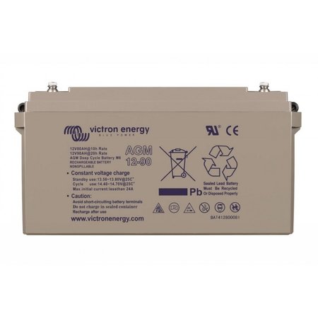 Victron AGM 12V/110Ah Deep Cycle Accu/ Batterij - M8 insert