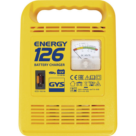 GYS acculader Energy 126 | 12V 4A 90W