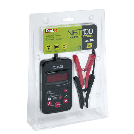 TooLit accutester NBT 100 voor loodaccu's 12V | 20-150Ah