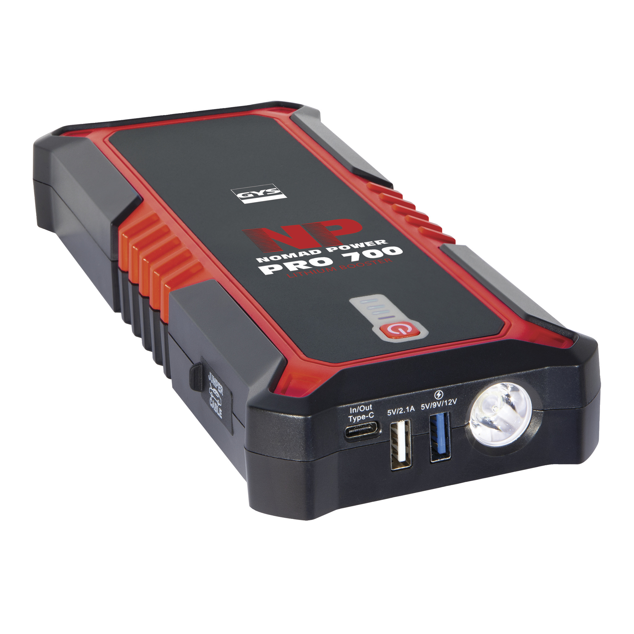 GYS Nomad Power Pro 700 - Lithium Jumpstarter, Powerbank 