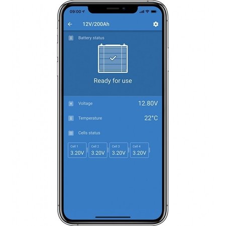 Victron Lithium Accu 12,8V/200Ah-a - Smart - LiFePO4