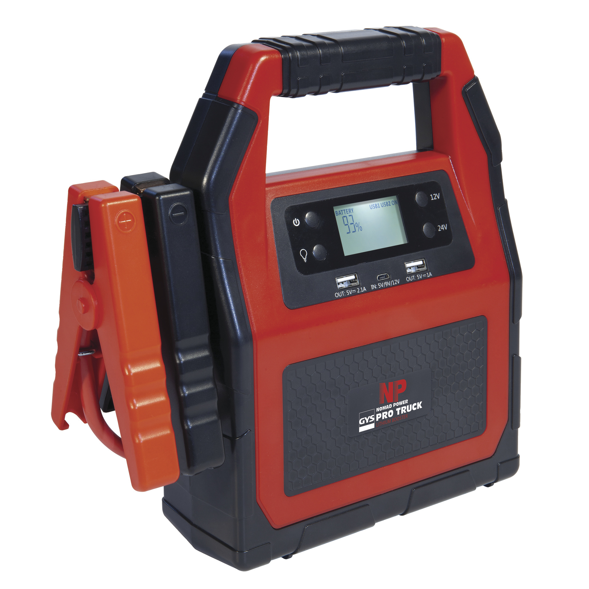 Nomad Power Pro Truck 12V / 24V - Lithium Jumpstarter, Powerbank