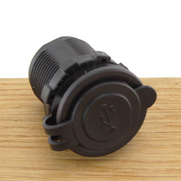 Inbouw USB-lader met afdichting rond