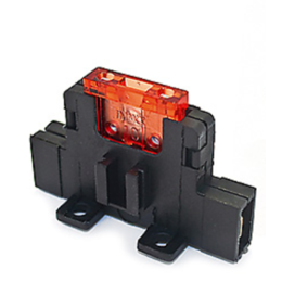 Zekeringhouder Normoto 6.3mm horizontaal inline tab