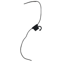 Zekeringhouder Normoto 1.5mm2 zwart met beschermkapje