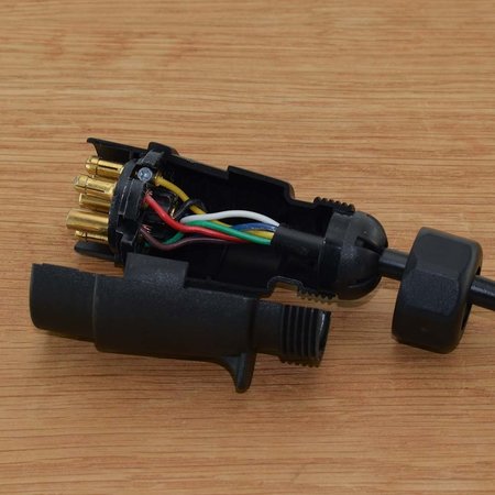 Verlengkabel 5 meter met 7 polige stekkers