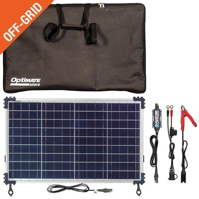 Tecmate Optimate Solar Duo 40W - Travel Kit