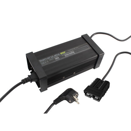 BatteryLabs MegaCharge Lithium-ion 24V 18A - SB50 stekker