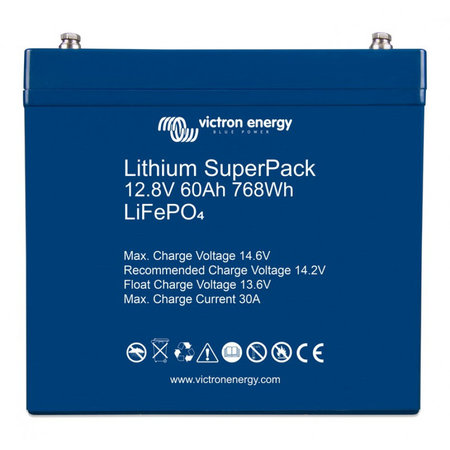 Victron Lithium Accu SuperPack 12,8V/60Ah - LiFePO4