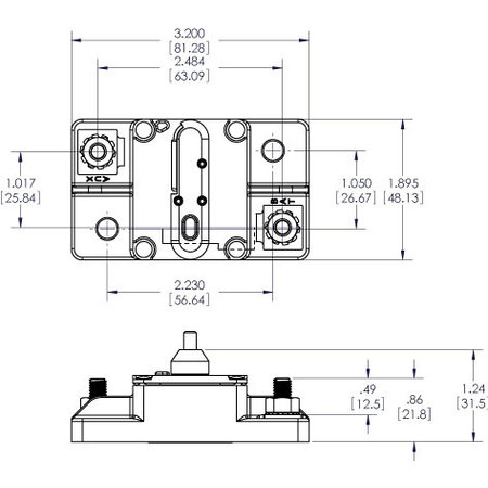 Blue Sea Systems 285-Serie Automatische Zekering/ Circuit Breaker - 30A
