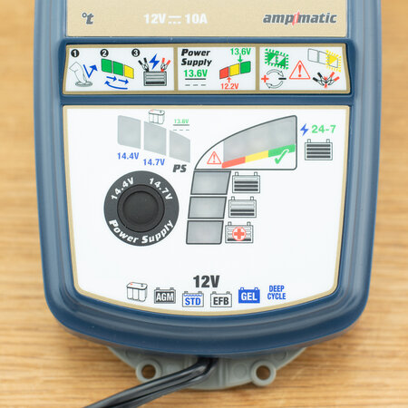 Tecmate Optimate 7 Select Gold - 12V 10A