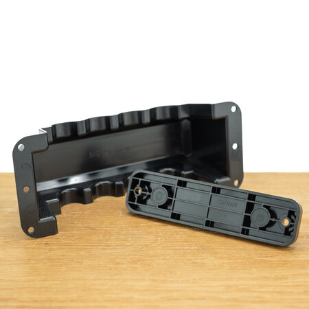 Victron DC verdeelrail 2xM6 + 6xM4 Zwart met ABS Kap