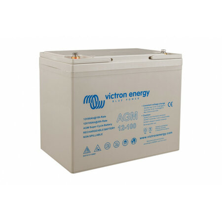 Victron AGM 12V/100Ah Super Cycle Accu/ Batterij M6