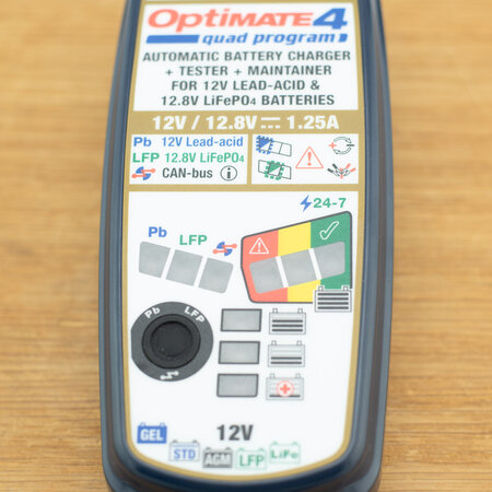 Tecmate Optimate 4 Quad Program Premium Edition