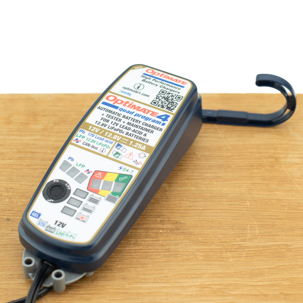 TECMATE テックメイト OptiMate 4 Quad Program バッテリー充電器