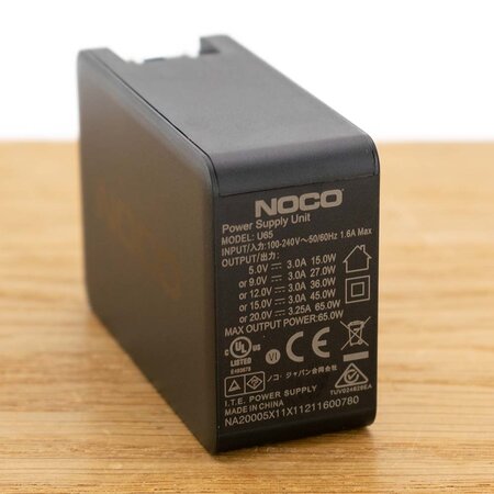 Noco Genius U65 65W USB-C Lader