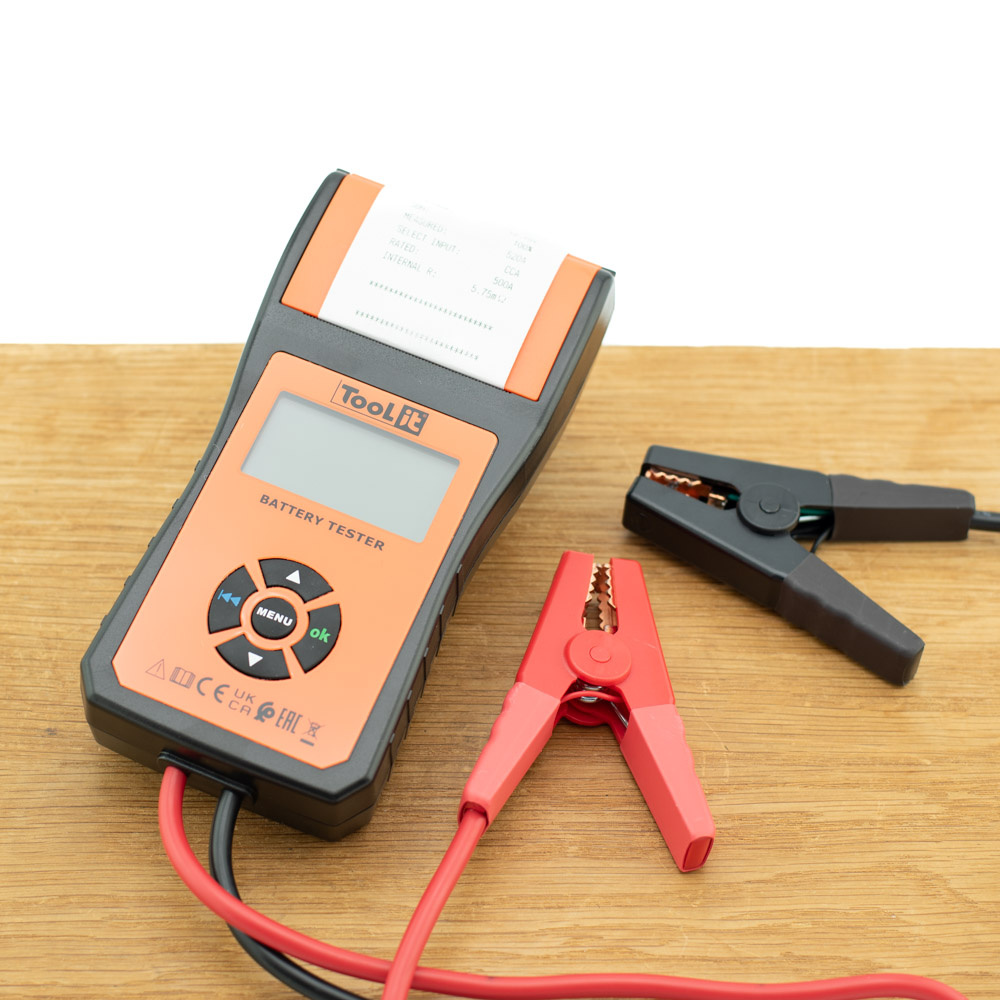 RFWR® Autoaccutester 12V/24V voor het testen en opladen van