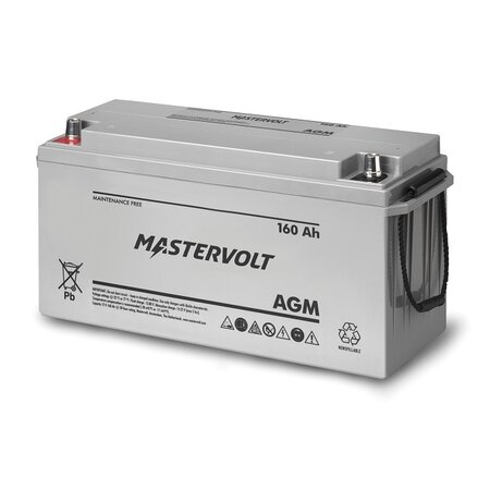 Mastervolt AGM 12V/160Ah Deep Cycle accu/batterij