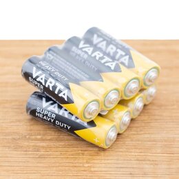 8 stuks AA Batterijen VARTA Super Heavy Duty