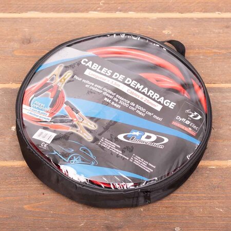 RDI Startkabelset 500A - 3,5 meter - 25mm