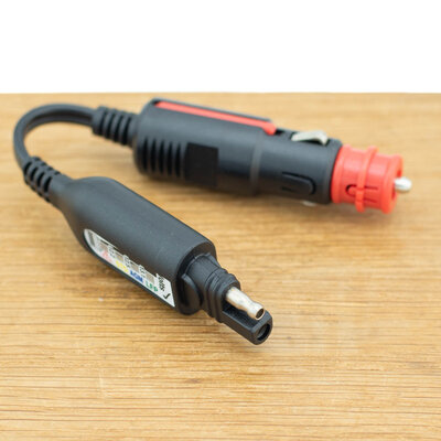 Tecmate Optimate accu monitor O126 V2 - Sigarettenaansteker - SAE - Lithium
