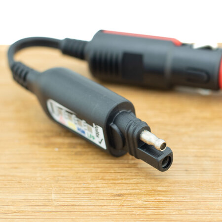 Tecmate Optimate accu monitor O126 V2 - Sigarettenaansteker - SAE - Lithium