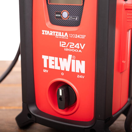 Telwin Booster Startzilla 12024 XT - jumpstarter, voeding en tester