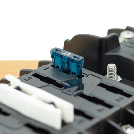 Blue Sea Systems Zekeringdistributie voor 2 x 6 steekzekeringen + busbar