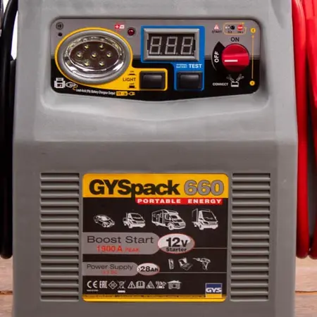 GYS GYSpack 660 - Jumpstarter en 12V voeding