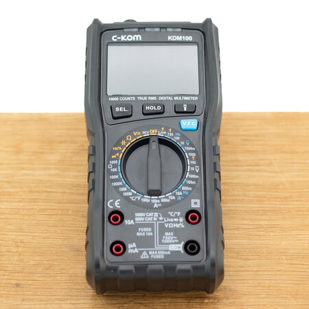 C-Kom Digitale Multimeter KDM100 10000 counts CAT III/IV 1000/600V