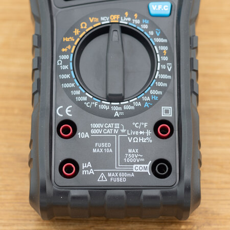 C-Kom Digitale Multimeter KDM100 10000 counts CAT III/IV 1000/600V
