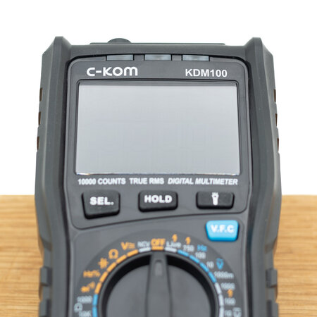 C-Kom Digitale Multimeter KDM100 10000 counts CAT III/IV 1000/600V