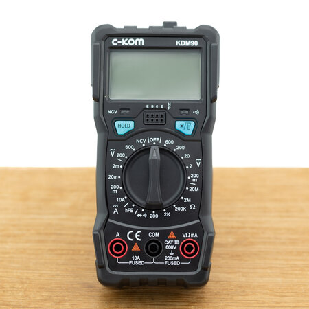 C-Kom Digitale Multimeter KDM90 2000 counts CAT III 600V