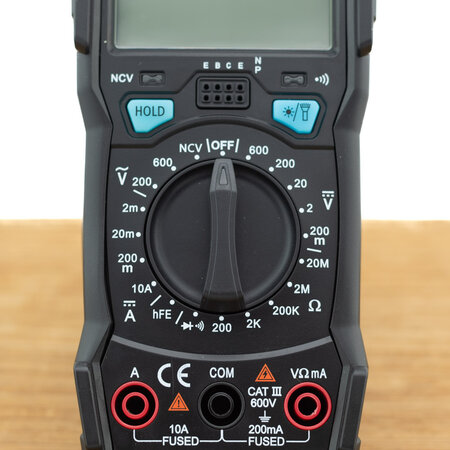 C-Kom Digitale Multimeter KDM90 2000 counts CAT III 600V