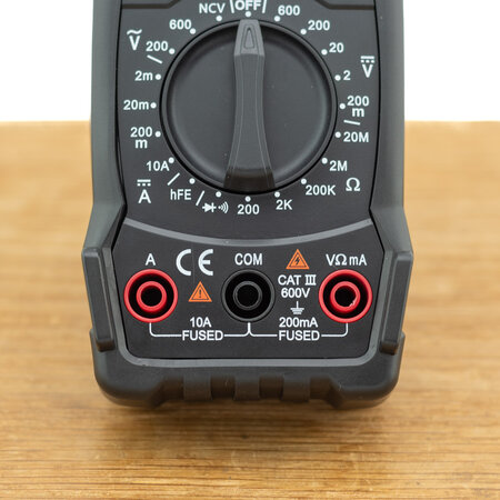 C-Kom Digitale Multimeter KDM90 2000 counts CAT III 600V