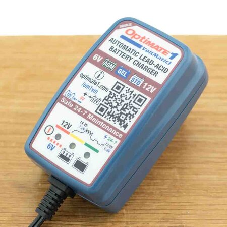 Tecmate Optimate 1 VoltMatic 6V & 12V