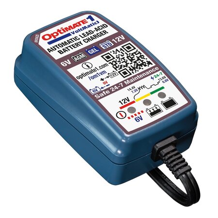 Tecmate Optimate 1 VoltMatic 6V & 12V