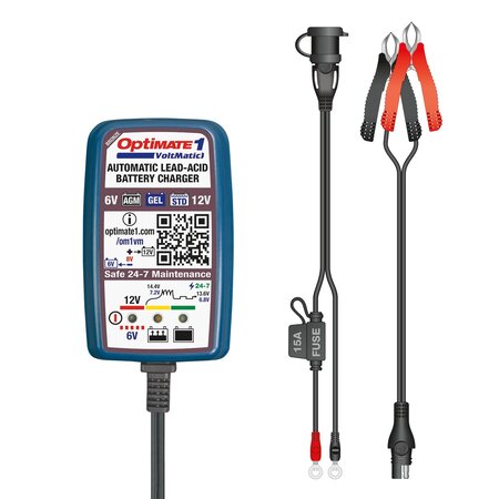 Tecmate Optimate 1 VoltMatic 6V & 12V