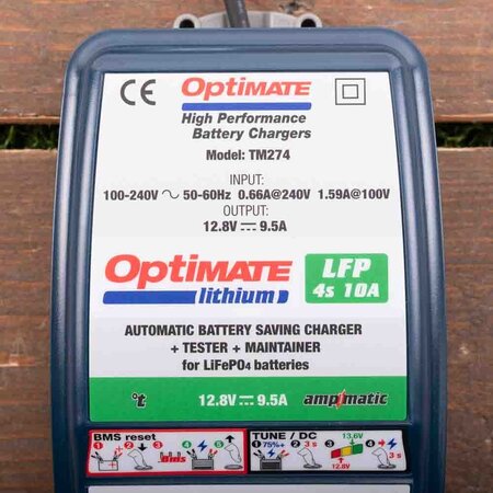 Tecmate Optimate Lithium LiFePO4 4s 10A