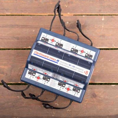 Tecmate Optimate Pro 8 - 6V/12V - 8 x 1A