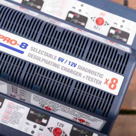 Tecmate Optimate Pro 8 - 6V/12V - 8 x 1A