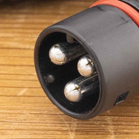 DEFA PlugIn Verlengkabel 2M Zwart