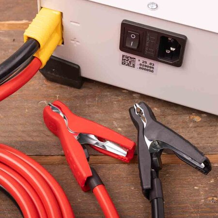 GYS multifunctionele acculader met voeding GYSFLASH 50.24 HF | 6/12/24V | 50A | 2.5M kabels