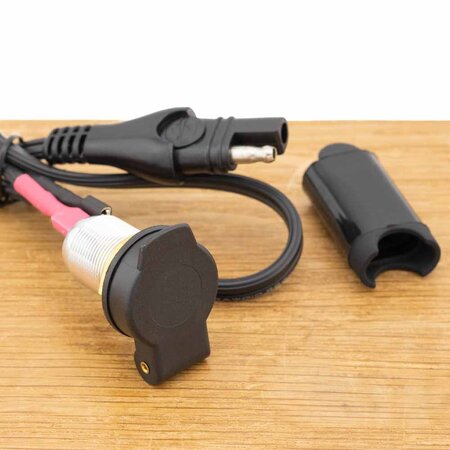 Tecmate Optimate Compacte DIN-ingang voor motorstekker O18