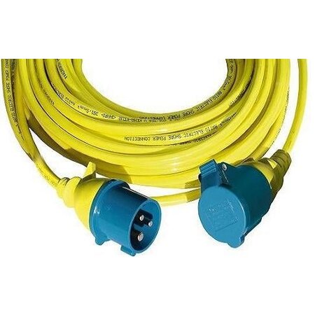 Ratio Walstroomkabel verlengsnoer 15 meter 16A | 3x2.50mm2