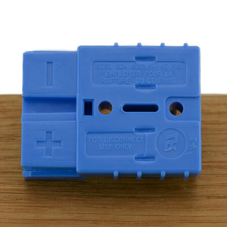 Anderson SB50 connector blauw - 16mm2