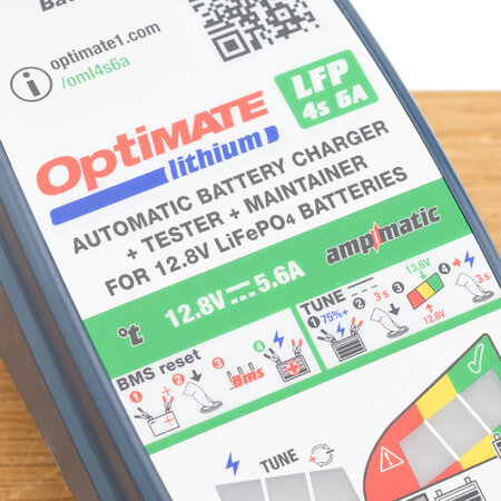 Tecmate Optimate Lithium LiFePO4 4s 6A