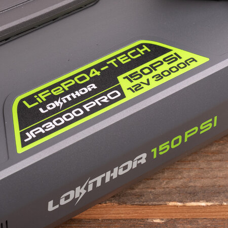 Lokithor JA3000 Pro Jumpstarter 3000A + Luchtcompressor